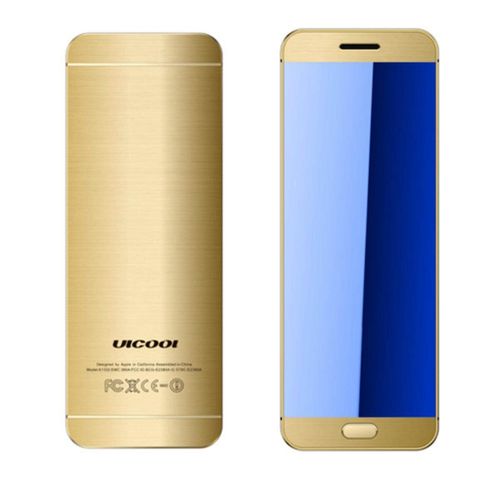 Ulcool V26 Ultrathin 1.54 In Bluetooth MP3 FM Anti-lost Dual SIM Card Slot Phone Golden Golden| Fiche Technique et Prix au Maroc