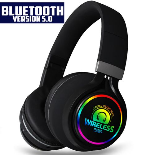 Headphone Casque Version Bluetooth 5.0 + carte - New Generation Technology| Fiche Technique et Prix au Maroc