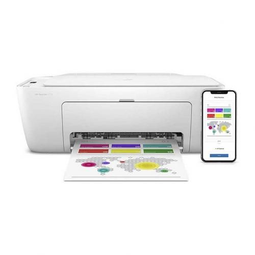 Hp DeskJet 2710  Couleur WIFI & Bluetooth Multifonctions  3 en 1 (5AR83B)| Fiche Technique et Prix au Maroc