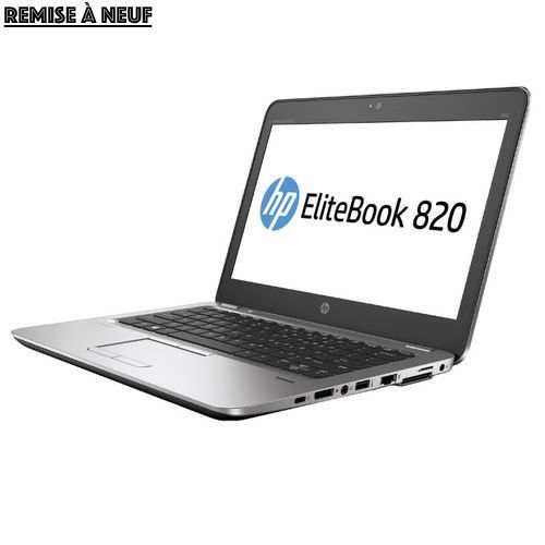 Hp Elitebook 820 G3 i5 6éme génération 8go Ram 256go SSD -Remise à neuf| Fiche Technique et Prix au Maroc