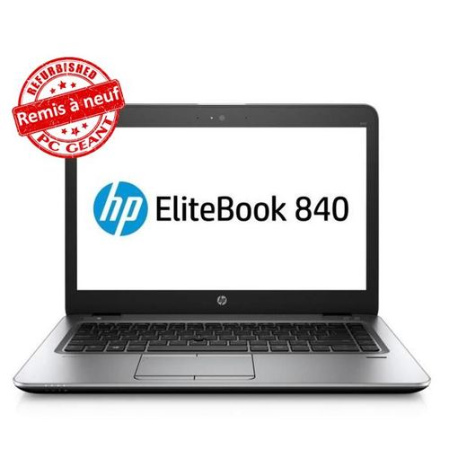 Hp EliteBook 840 G3 i5 6eme Gen RAM 8Go DDR4 - 256Go SSD 14“ - Remis a Neuf| Fiche Technique et Prix au Maroc