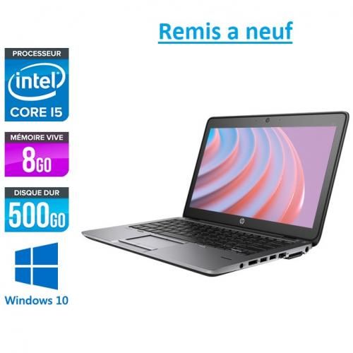 Hp Pc HP Elitebook 820 G1 Core i5 4th -13“ RAM 8Go 500Go HDD-Remis a Neuf| Fiche Technique et Prix au Maroc