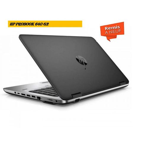Hp ProBook 640 G2 Core i3 6eme-4GB RAM-500GB HDD-CAMÉRA -Remis à Neuf| Fiche Technique et Prix au Maroc