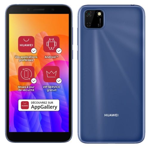 Huawei Y5P 5.45“ (2Go, 32Go) 8MP/5MP Android - Dual Sim- Bleu| Fiche Technique et Prix au Maroc