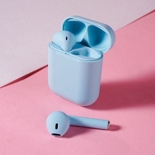 TWS i12 Écouteurs sans fil Bluetooth pour IOS Et Android Touch Control - Bleu| Fiche Technique et Prix au Maroc