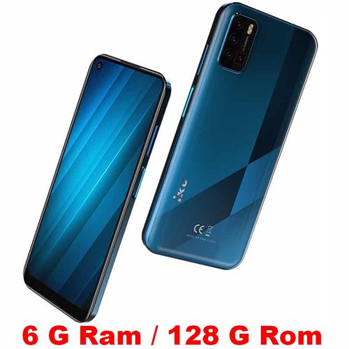 Iku X3 - 6.52“ (6 Go -128 Go) Dual Sim-4G - 48MP- 16MP - Mediatek - 5000 mAh- Bleu| Fiche Technique et Prix au Maroc