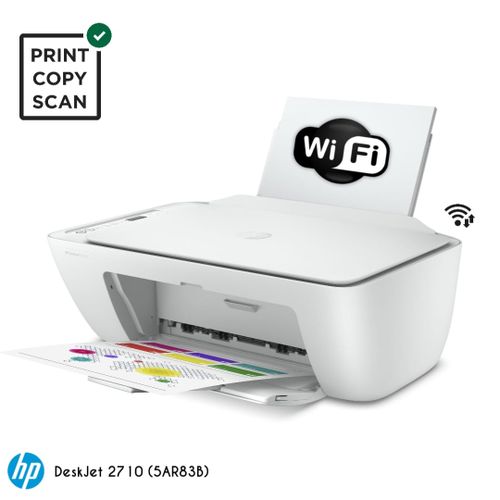 Hp Imprimante tout-en-un  Wi-Fi ( Impression, copie, numérisation ) - DeskJet 2710| Fiche Technique et Prix au Maroc