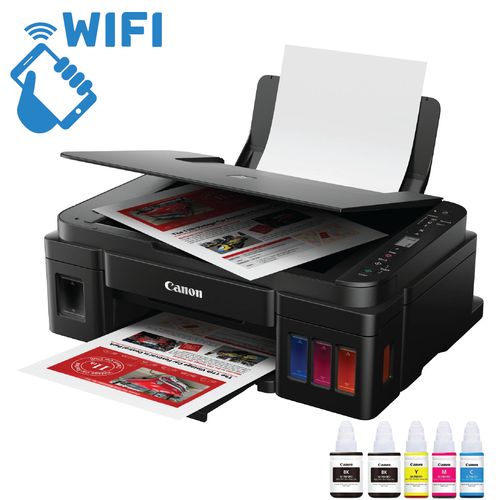 Canon Jet d’encre Pixma G3411 Couleur Multi-Fonctions 3en1 A4 Wifi| Fiche Technique et Prix au Maroc