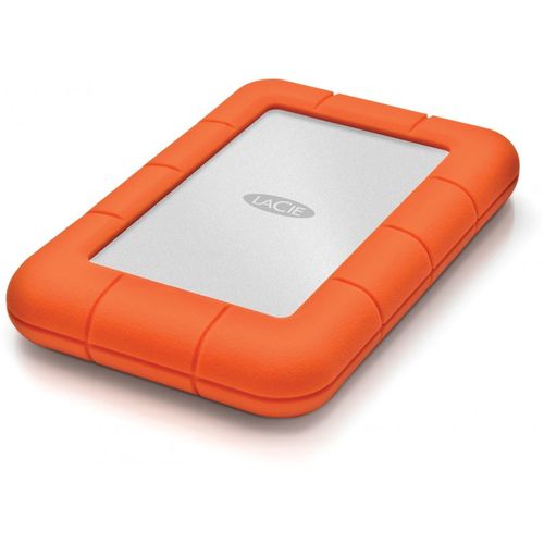 Lacie RUGGED Mini - Disque dur externe 4TB - Orange| Fiche Technique et Prix au Maroc
