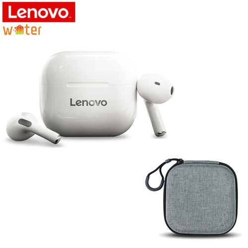 Lenovo LP40 +bag Wireless Earphone Bluetooth 5.0 Waterproof Earphone Touch Control Dual Stereo Bass headset| Fiche Technique et Prix au Maroc