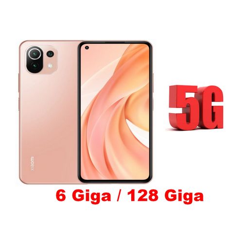 XIAOMI Mi 11 Lite 6.55“ 5G (6Go, 128Go) 64MP+8MP+5MP/16MP - Rose| Fiche Technique et Prix au Maroc
