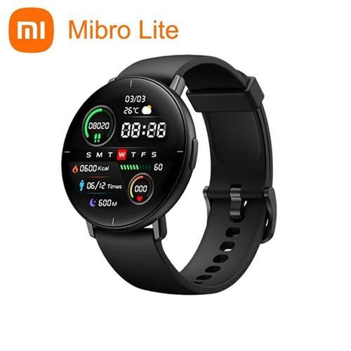 XIAOMI Mibro Lite Watch Noir - Montre Connectée| Fiche Technique et Prix au Maroc
