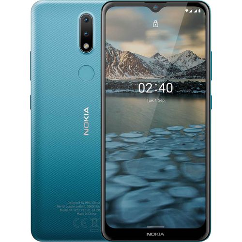 Nokia 2.4 6.5“ (2Go, 32Go) 13 MP+2 MP/5MP Android - Fjord| Fiche Technique et Prix au Maroc