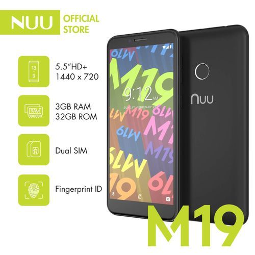 Nuu Mobile M19 Intrinsically Safe Smartphone Without Camera| Fiche Technique et Prix au Maroc