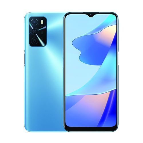 Oppo A16 (4Go+64Go) 5000mAh 13MP AI Triple Caméra- HD+ Eye-care- Pearl Blue| Fiche Technique et Prix au Maroc