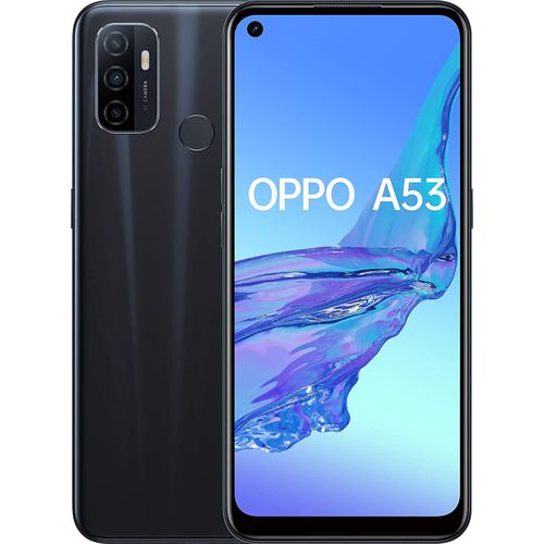 Oppo A53 (4Go - 64 Go) - Ecran 90 Hz - Batterie 5000 mAh - Noir| Fiche Technique et Prix au Maroc
