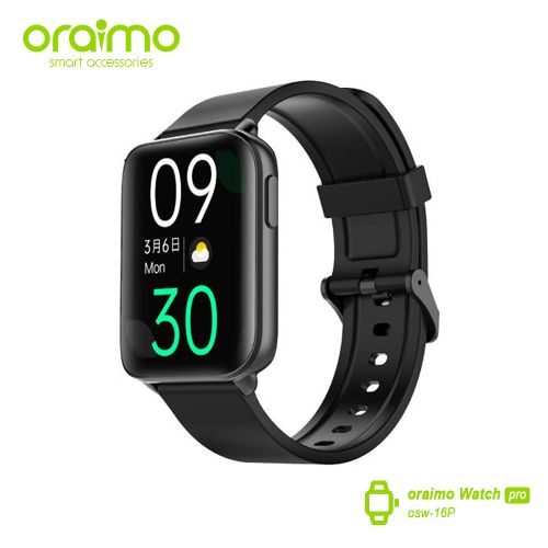 Oraimo Blood Oxygen SmartWatch Pro avec 24 modes de remise en forme - Noir| Fiche Technique et Prix au Maroc
