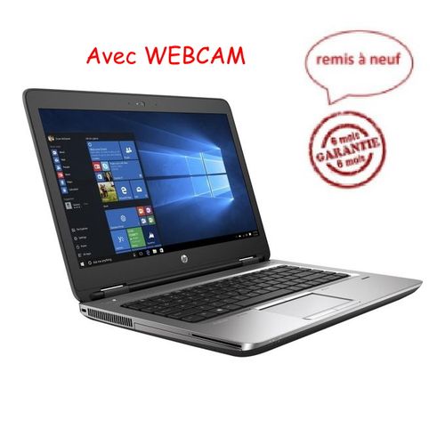 Hp PC Portable Probook 640 G1 Core i3 4th Gén 320GB- RAM 4GB CAMERA -Remis a Neuf| Fiche Technique et Prix au Maroc