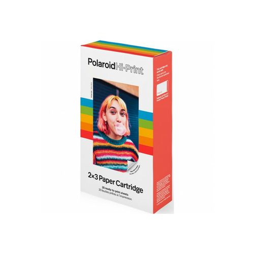 Polaroid Pack de 2 cartouches de papier autocollant pour imprimante Hi-Print| Fiche Technique et Prix au Maroc