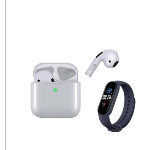 Pro Ecouteurs pro 5 Bluetooth + smart watch bracelet| Fiche Technique et Prix au Maroc