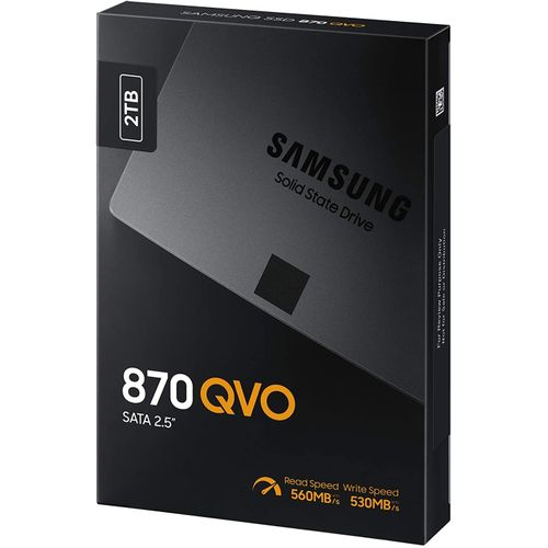 Samsung Dique SSD 2TB 870 QVO 2.5| Fiche Technique et Prix au Maroc