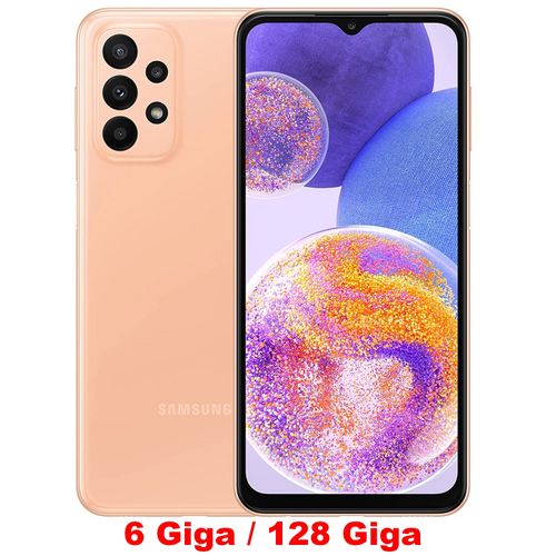Samsung Galaxy A23 6.6“ 4G LTE (6GB RAM + 128GB ROM) - 50 Mpx - Orange| Fiche Technique et Prix au Maroc