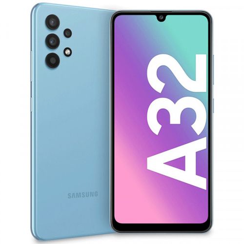 Samsung Galaxy A32 ( 6 GB + 128 GB ) - 64 MP - 6.4“- 5,000mAh - Bleu| Fiche Technique et Prix au Maroc