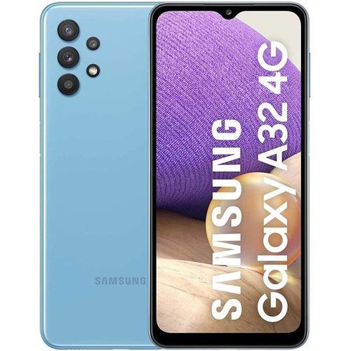 Samsung Galaxy A32 Bleu 6 GB + 128 GB Storage 6.4“ 5,000mAh| Fiche Technique et Prix au Maroc