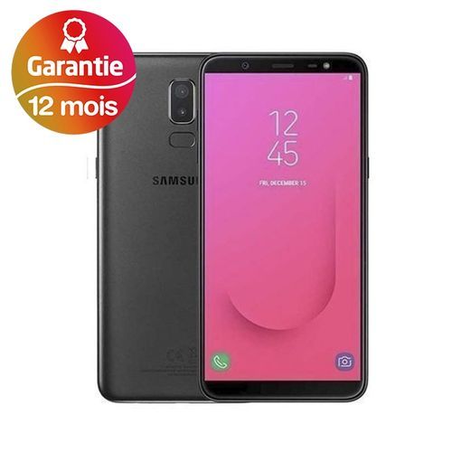 Samsung Galaxy J8, 6.0’’, 4Go, 64Go - Noir - Garantie 1 an| Fiche Technique et Prix au Maroc