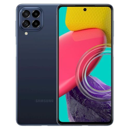 Samsung Galaxy M53 5G - 6.7“ - 108 Mpx - 8GB RAM - 256GB ROM – Blue| Fiche Technique et Prix au Maroc