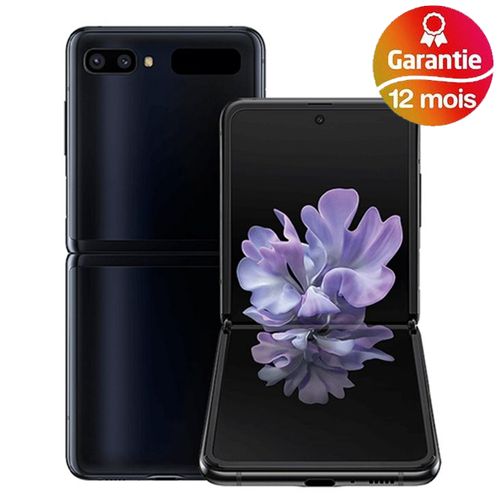Samsung Galaxy Z Flip 256 Go/RAM 8 Go - Noir miroir| Fiche Technique et Prix au Maroc