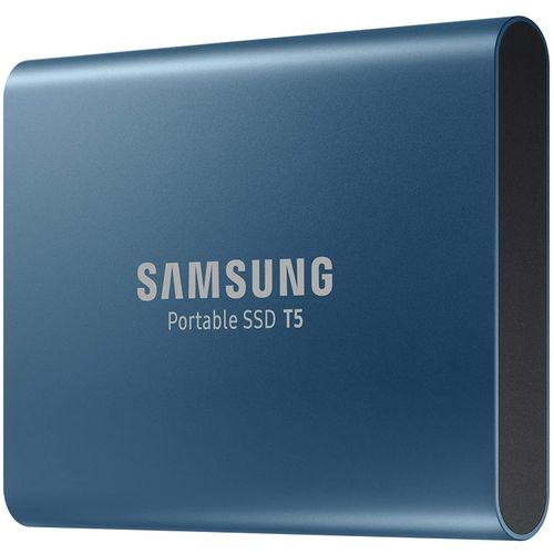 Samsung portable SSD T5 - Disque dur externe 500Go - Bleu| Fiche Technique et Prix au Maroc