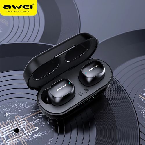 Awei T13 écouteur stéréo Bluetooth 5.0 sans fil Wireless Earphone pour iOS et Android| Fiche Technique et Prix au Maroc