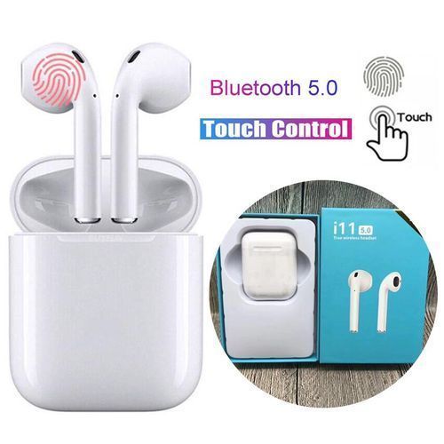 TWS i11Tws Écouteurs Bluetooth 5.0 Wireless headphones  avec boîte de charge pour tous les téléphones i11| Fiche Technique et Prix au Maroc