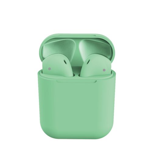 TWS I12 écouteurs Bluetooth sans fil, wireless earphones pour IOS et Android -vert| Fiche Technique et Prix au Maroc