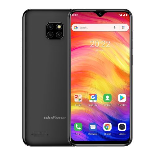 Ulefone Note 7, 1GB+16GB, 6.1 Inch Android 8.1 GO, Network: 3G(Black)| Fiche Technique et Prix au Maroc