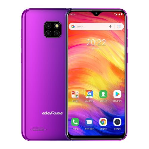 Ulefone Note 7, 1GB+16GB, 6.1 Inch Android 8.1 GO, Network: 3G(Twilight)| Fiche Technique et Prix au Maroc