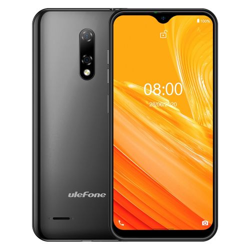 Ulefone Note 8, 2GB+16GB, 5.5 inch Android 10.0 GO, Network: 3G – Black| Fiche Technique et Prix au Maroc