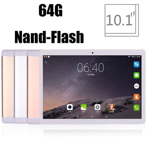 Universal Tablet PC Phablet Pad 10.1“ 64G RAM 4G WIFI Bluetooth 4.0 Double Carte| Fiche Technique et Prix au Maroc