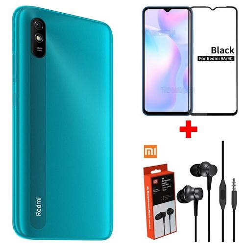 XIAOMI Redmi 9A (2Go/32Go) Dual Sim- 5000mAh - Vert +Kit+ Incassable| Fiche Technique et Prix au Maroc
