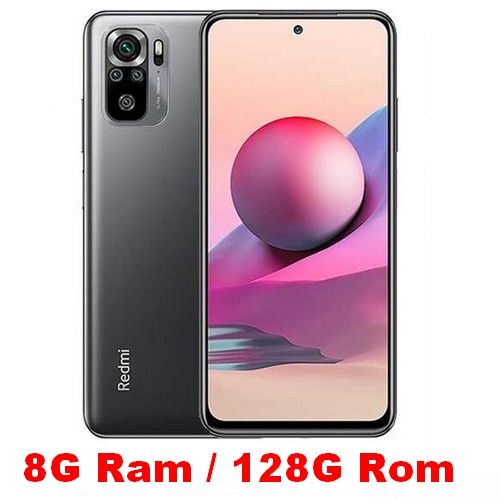 XIAOMI Redmi Note 10S - 6.43 “ (8Go,128Go) 64MP/8MP- Helio G95 - Dual Sim - Gri| Fiche Technique et Prix au Maroc