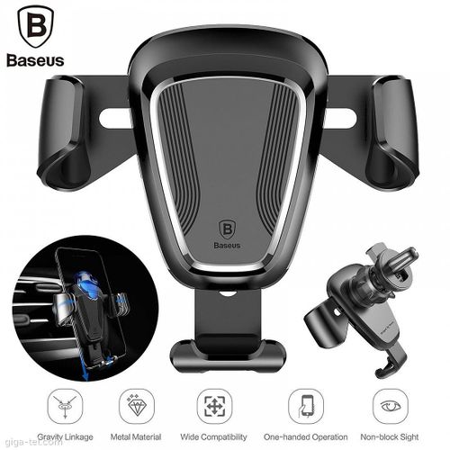 Baseus Support de voiture fixe à la grille de ventilation de la voiture| Fiche Technique et Prix au Maroc