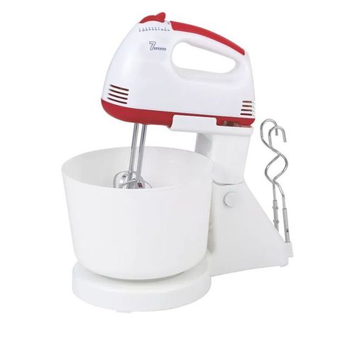 Batteur électrique Tognana Iridea - 5 Vitesses + Turbo, Couleur Champagne, Design Rétro