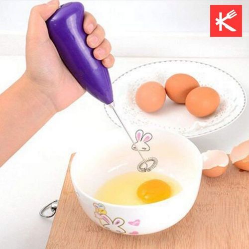 Batteur Electrique pour faire un cappuccino, café - mauve| Fiche Technique et Prix au Maroc