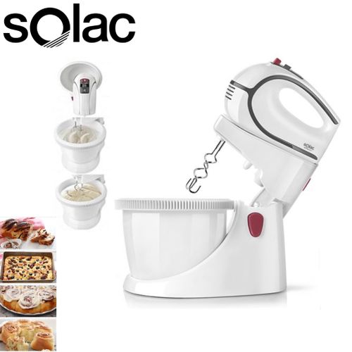 Solac Batteur mélangeur très performant poir toutes préparations avec bol 2.5 litres| Fiche Technique et Prix au Maroc