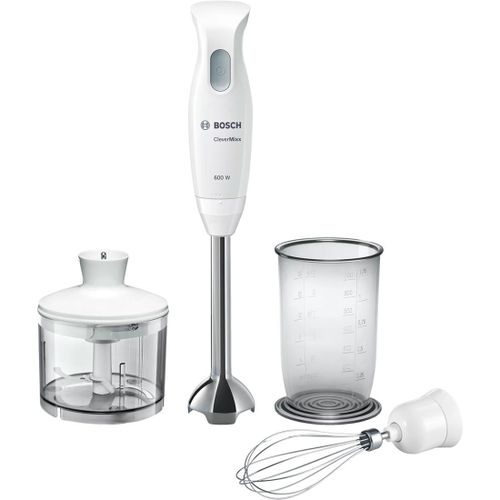 Bosch msm26500 clevermixx mixeur de Main avec accessoires, 600 W, Blanc| Fiche Technique et Prix au Maroc