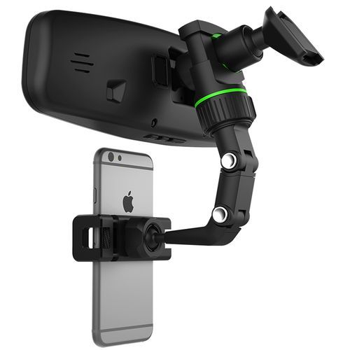 Support de téléphone multifonctionnel pour voiture, rotatif à 360 degrés, pour rétroviseur| Fiche Technique et Prix au Maroc