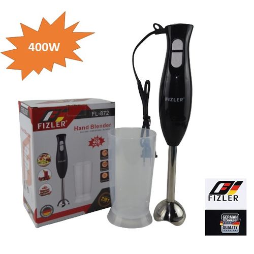 FIZLER Mixeur plongeant inox 400W - hand blender| Fiche Technique et Prix au Maroc