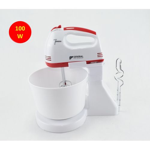 General Batteur électrique Avec Bol plastique 100W| Fiche Technique et Prix au Maroc