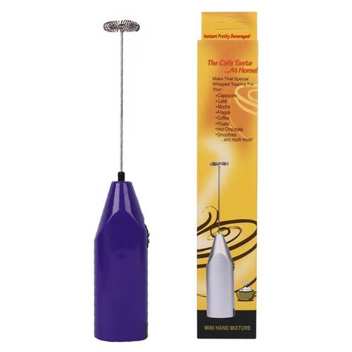 Milk Foamer Coffee Whisk Mixer Electric Blender Egg Beater Mini Frother Handle Stirrer Cappuccino Maker Cooking Tool (1 Pack)| Fiche Technique et Prix au Maroc